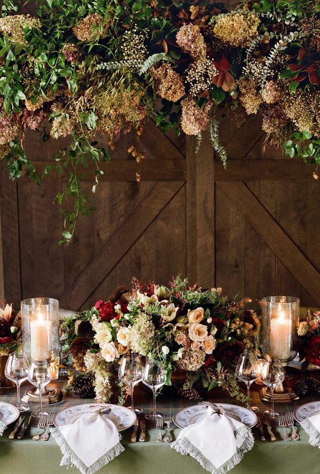 طرق رائعة ومتنوعة لاستخدام الزهور والأعشاب المجففة في زفافك تعرفي عليها