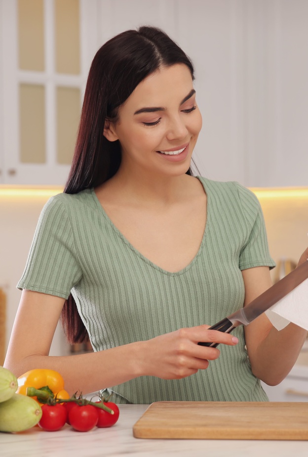 ما هي أنواع سكاكين المطبخ