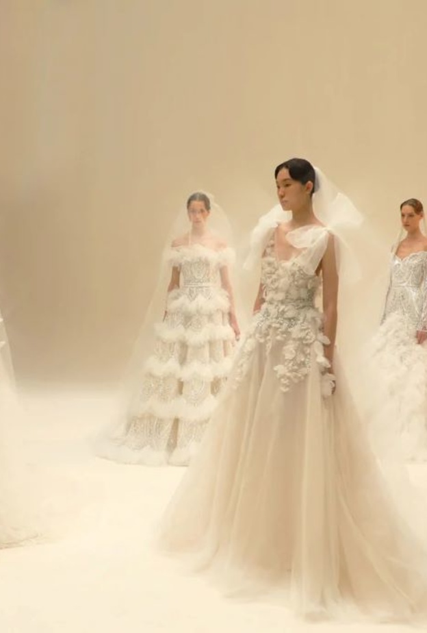 من تصاميم المصمم العالمي ايلي صعب