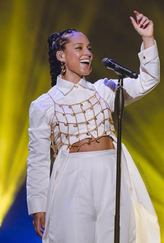 النجمة أليشيا كيز 