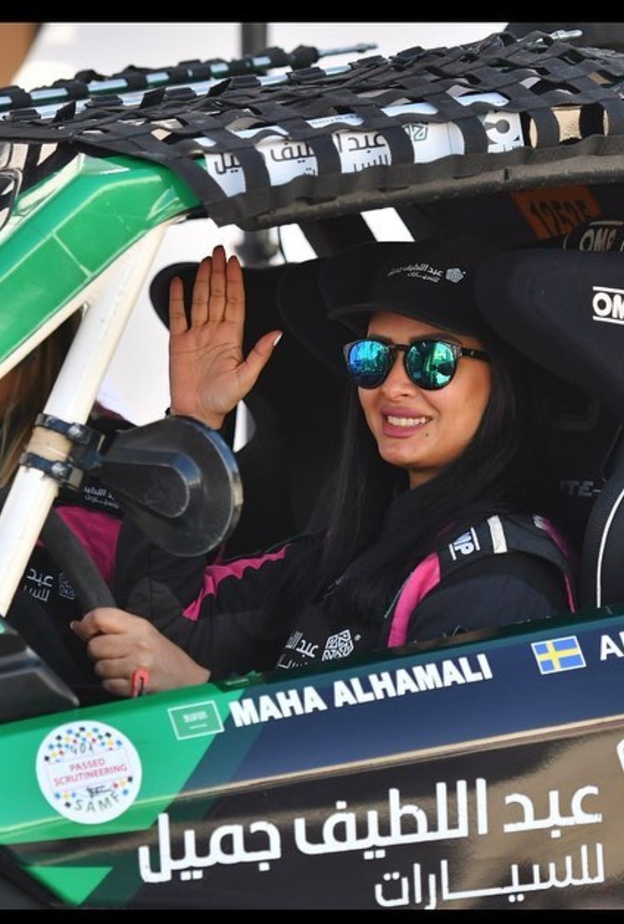 مها الحملي تتصدر بطولة المملكة T4 وتحصد لقب أفضل فريق نسائي في رالي حائل 2023