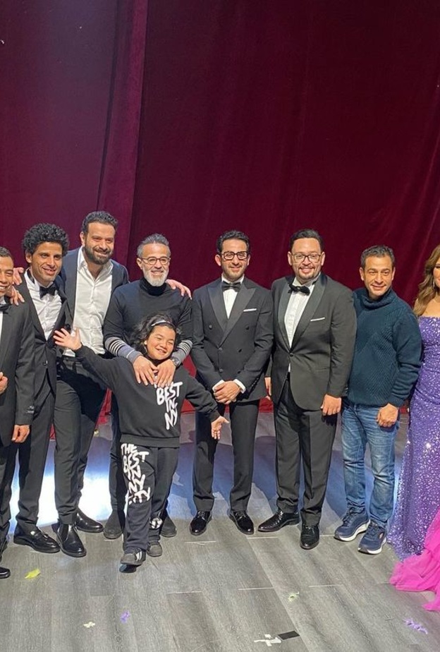 أبطال مسرحية "ميمو" في الرياض