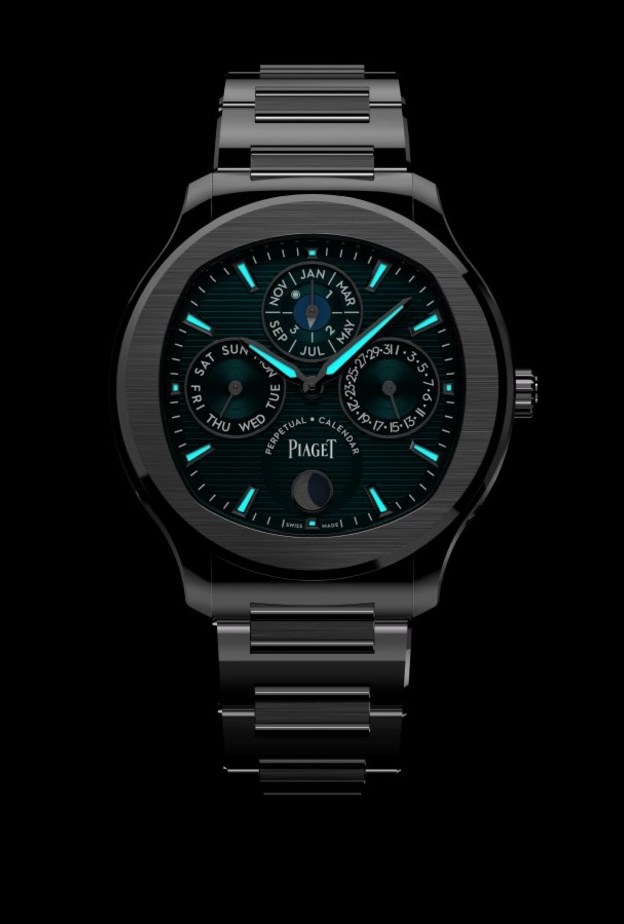 ساعة بياجيه بولو الأيقونية الجديدة بتقويم دائم