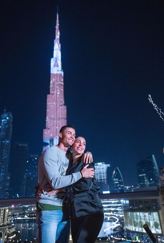 رونالدو وجورجينا 