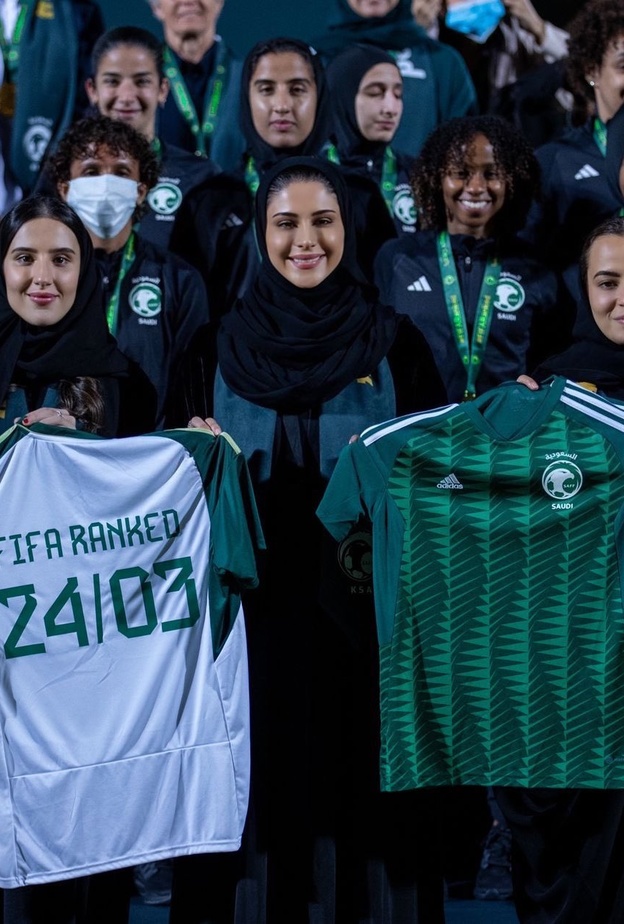 المنتخب السعودي للسيدات لكرة القدم يدخل تصنيف الفيفا للمرة الأولى