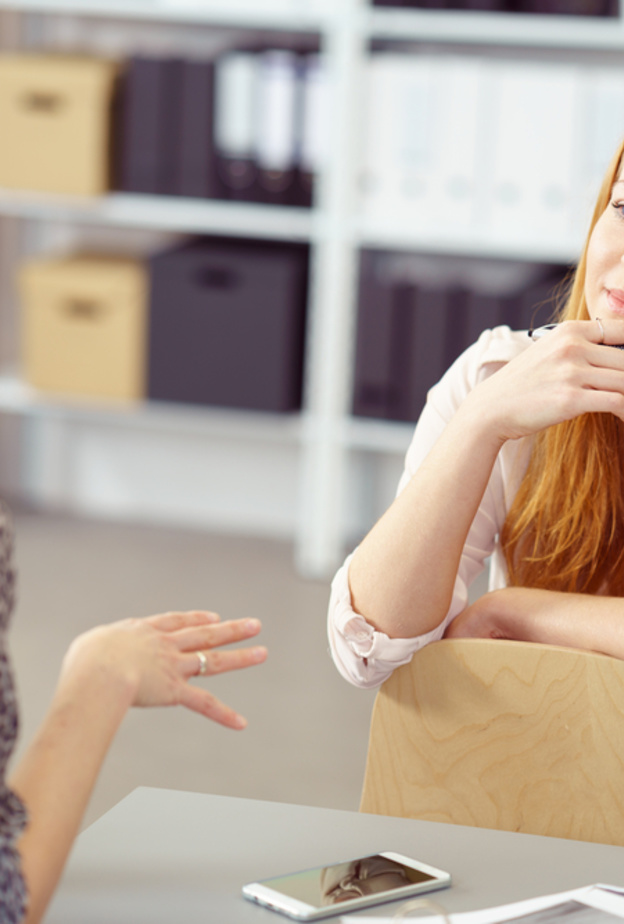 امنحي الموظف كامل الاهتمام أثناء الجلسة