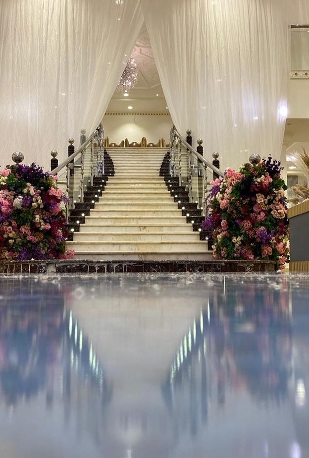 من تنسيق منظمة الحفلات والاعراس رزان القحطاني