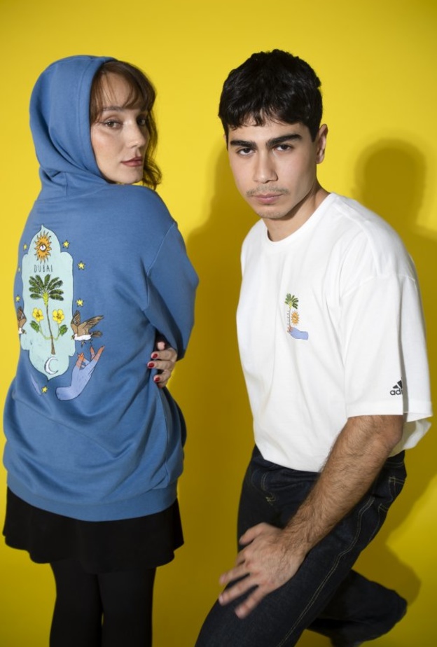 adidas أُطلق تشكيلة حصرية بالتعاون مع الفنانة نوري فليحان تكريمًا لدولة الإمارات العربية المتحدة