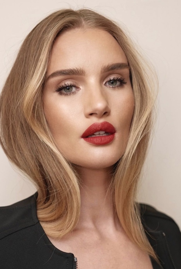 مكياج Rosie HW الصورة من حساب هارولد جيمس على انستغرام