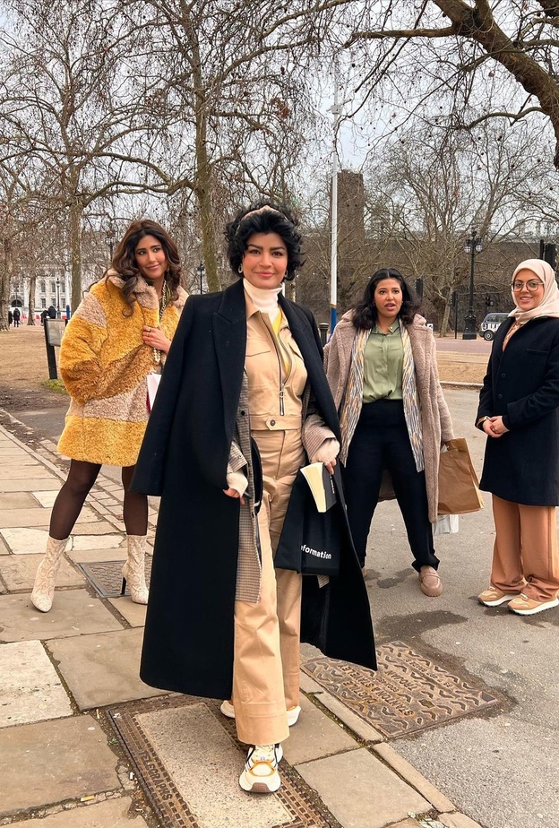 بطلات مسلسل "دفعة لندن"