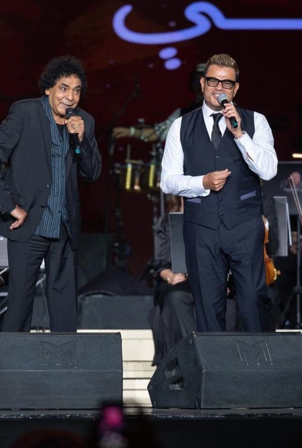 عمرو دياب ومحمد منير