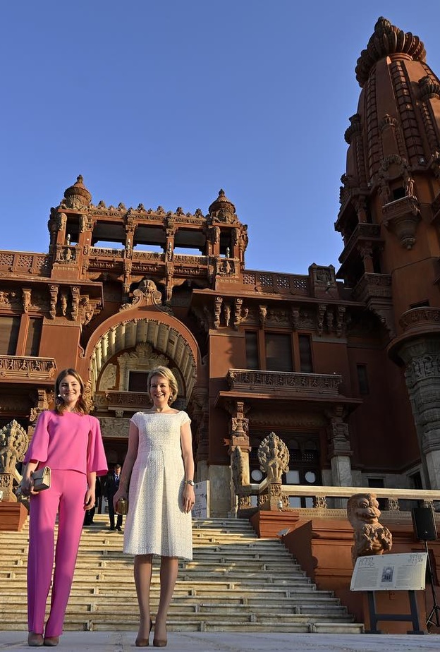 ملكة بلجيكا وولية العهد في زيارة تاريخية إلى مصر