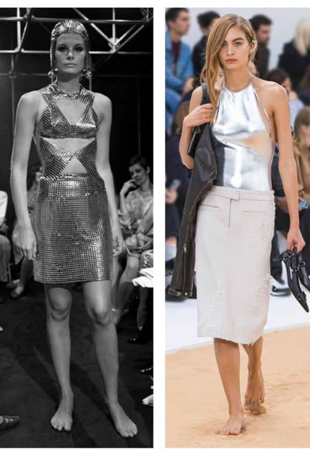 أزياء الميتالك تتصدر صيحات الموضة من عام 1966 وصولاً لصيف 2023