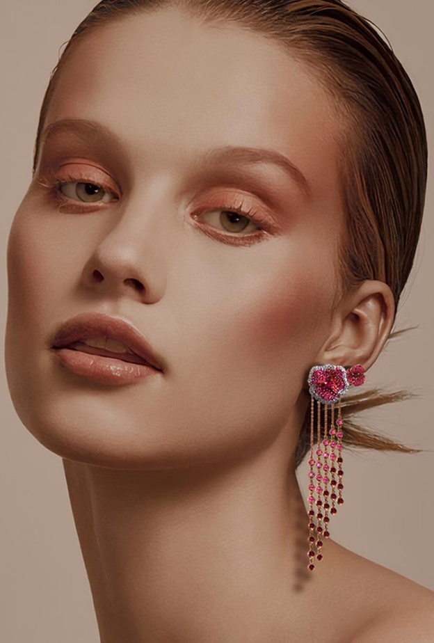 أجمل موديلات أقراط ملونة لعيد الفطر