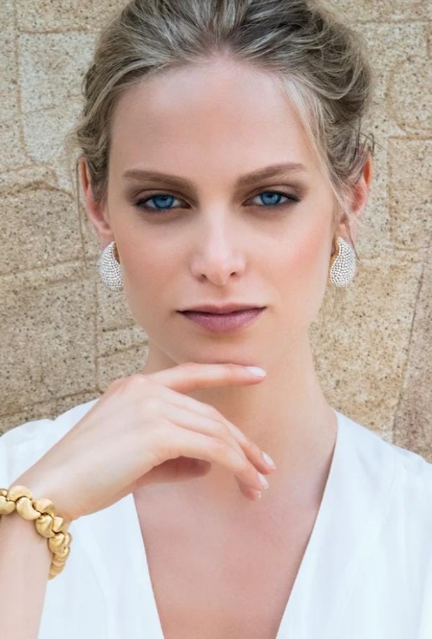 أقراط TRASFORMISTA GOLD, CACHEMIRE AND DIAMONDS من Nanis Italian Jewels