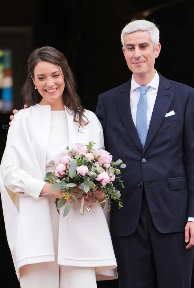 الأميرة ألكسندرا أميرة لوكسمبورغ تتزوج في حفل زفاف مدني