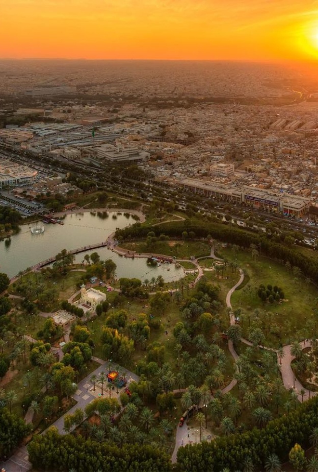 لقطة ساحرة لمنتزه سلام 