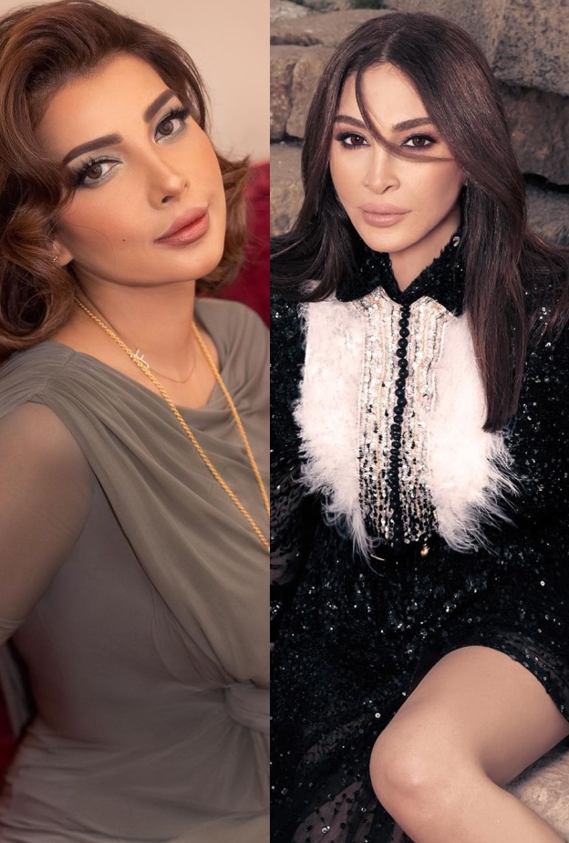 الفنانة إليسا وأصالة