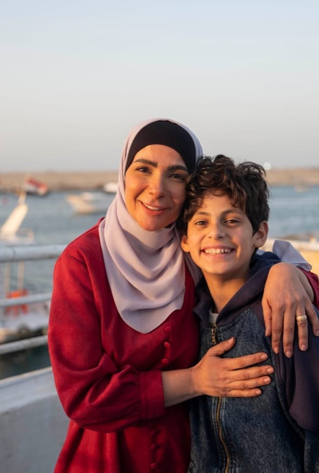 منى زكي في كواليس مسلسل "تحت الوصاية"