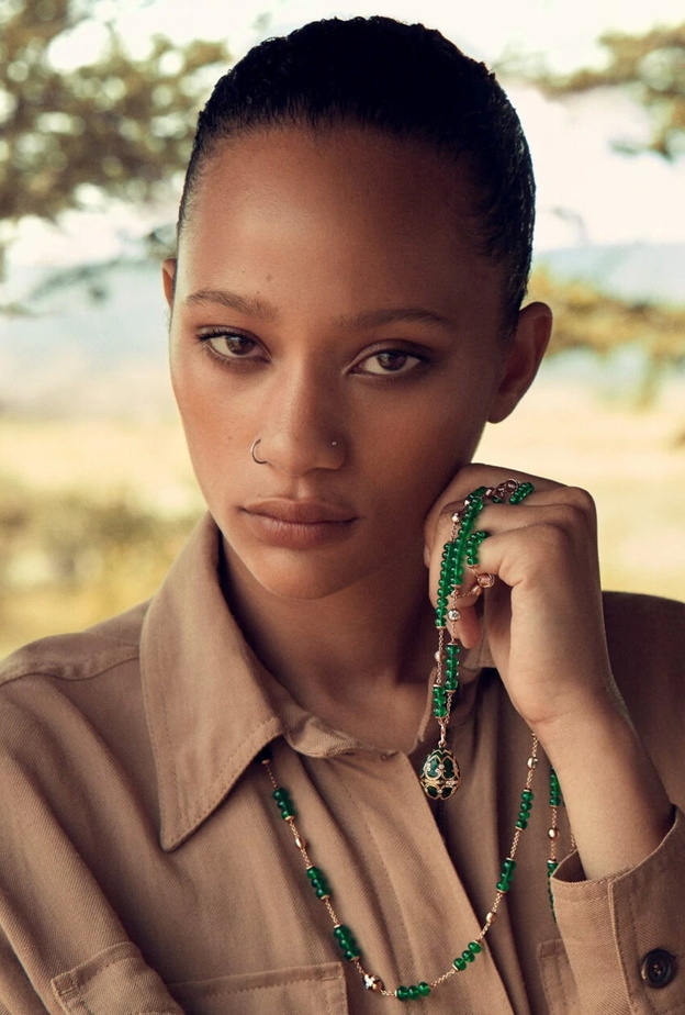  مجموعة مجوهرات Fabergé x Gemfields 