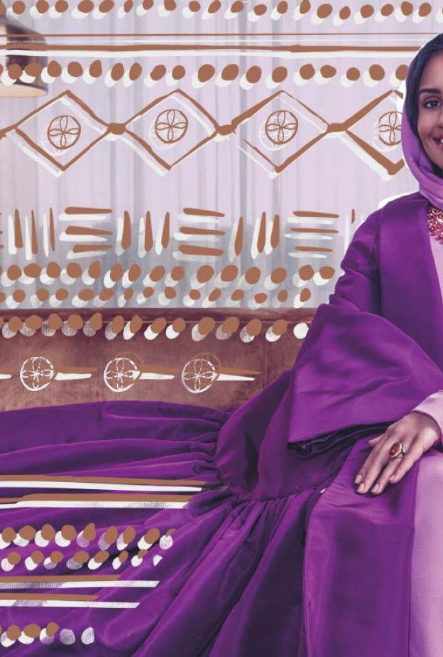 الأميرة لولوة بنت يزيد آل سعود بجلسة تصويرية خاصة بـ هي من تصوير جيوفاني سكواتريتي