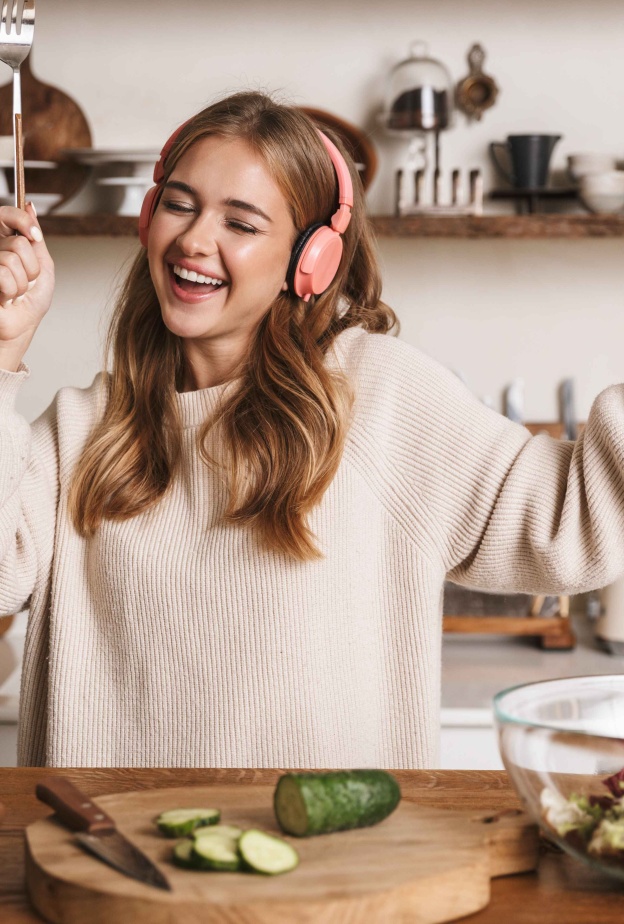 توجد علاقة وطيدة بين الطهي والموسيقى 