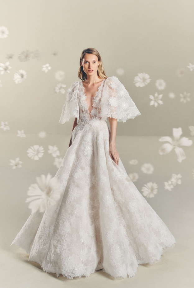 ياقات فساتين الزفاف 2024@mirazwillinger