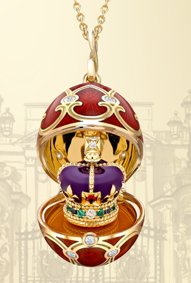 قلادة "تاج التتويج" من علامة المجوهرات فابرجيه FABERGÉ