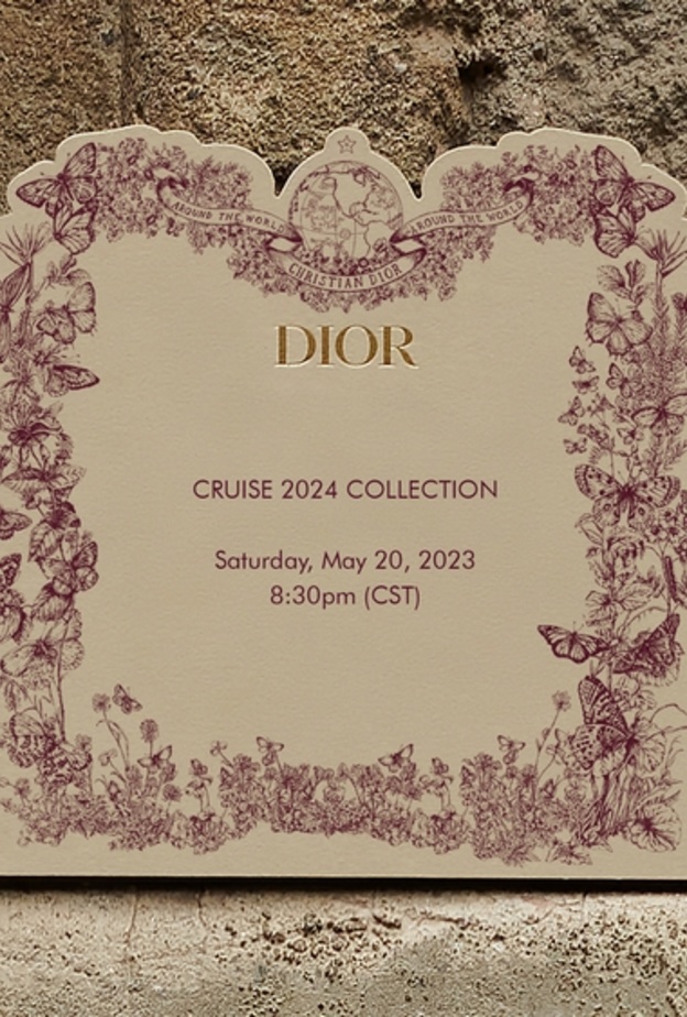 بث مباشر لعرض أزياء ديور كروز 2024 Dior Cruise