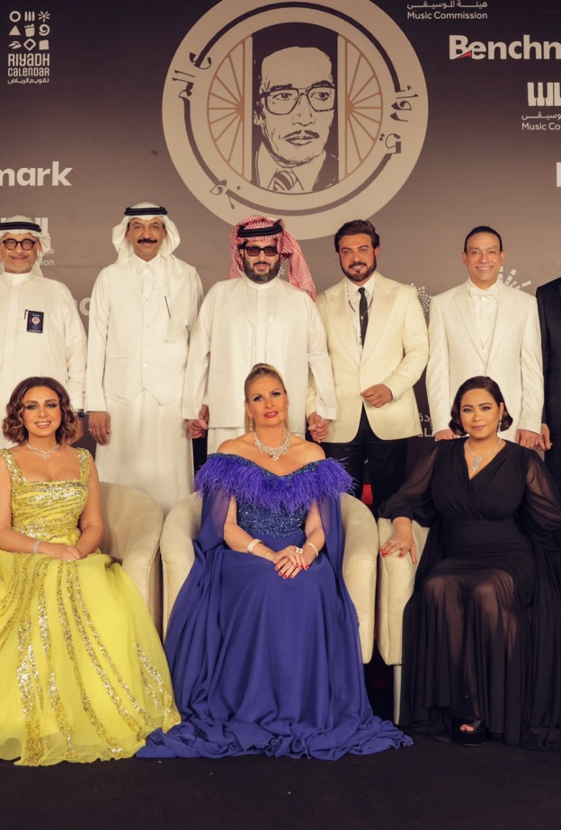 النجوم من حفل تكرم محمد الموجي