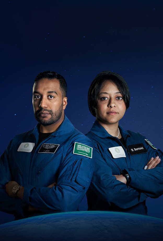 21 مايو موعدًا لانطلاق رائدَي الفضاء ريانة برناوي وعلي القرني إلى الفضاء  