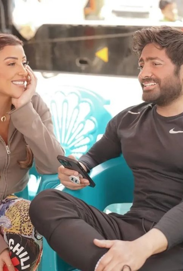 تامر حسني ودينا الشربيني