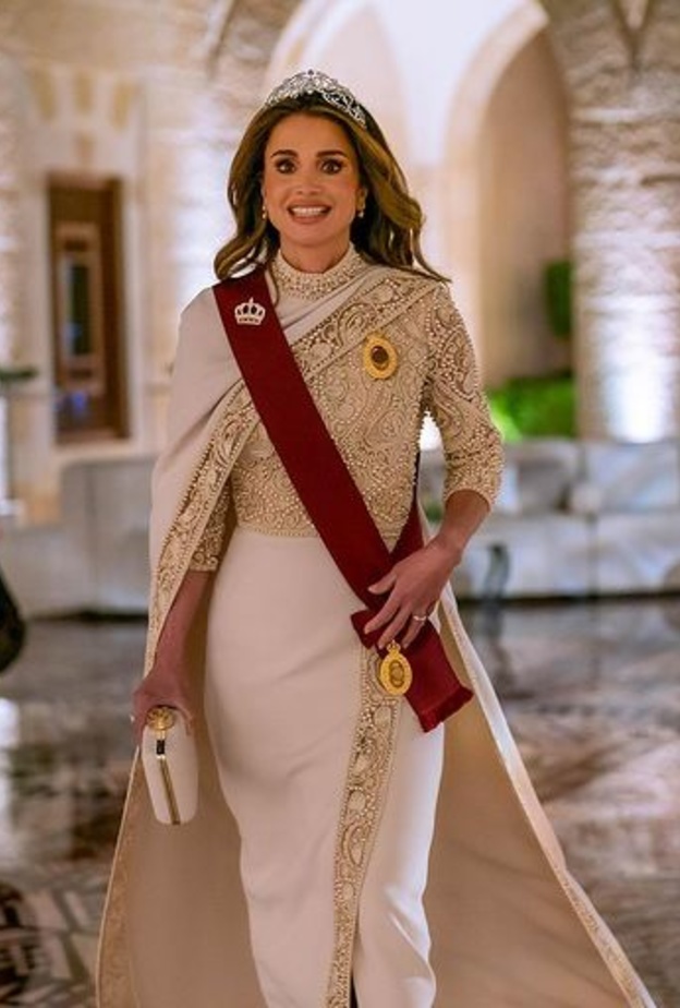 اطلالة الملكة رانيا الثانية