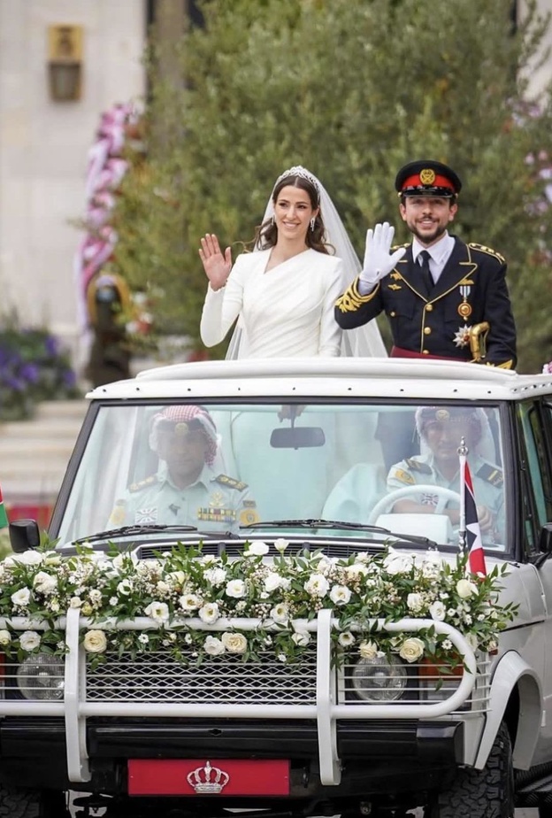 حفل زفاف الأمير حسين والأميرة رجوة الأسطوري