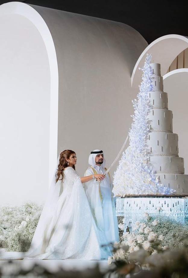 الشيخة مهرة آل مكتوم والشيخ مانع آل مكتوم