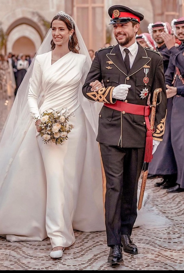 حفل زفاف الأمير الحسين والأميرة رجوة آل سيف