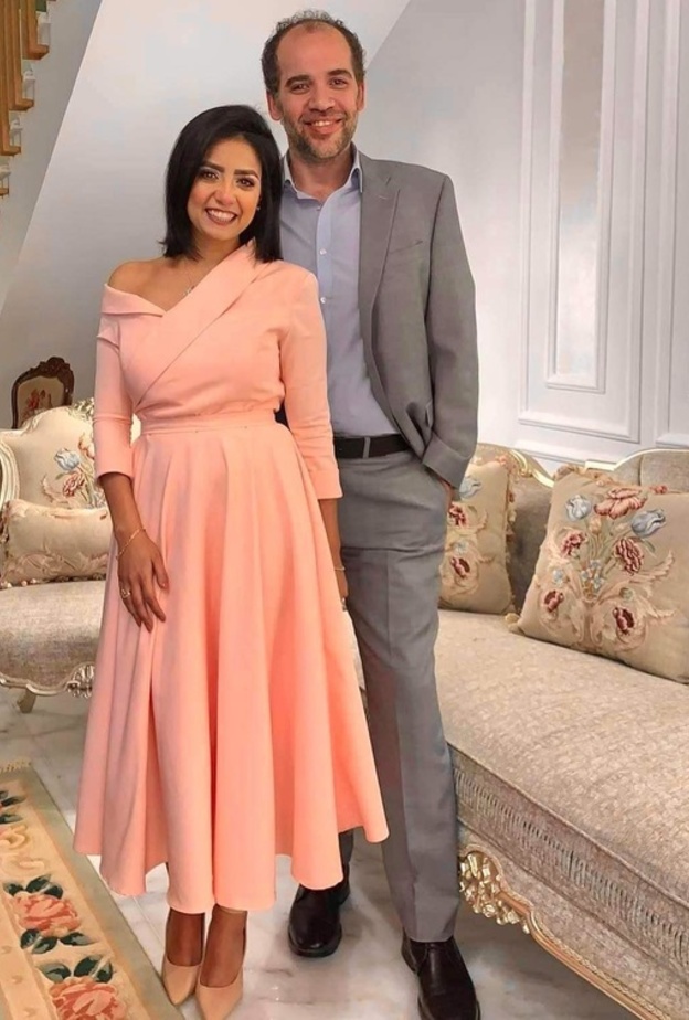 سهر الصايغ وخطيبها السابق