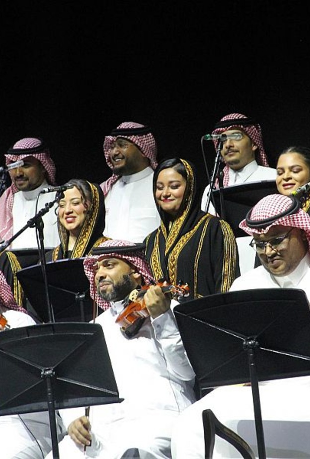 لوحات فنية خالدة تبهر الجمهور المكسيكي بحفل موسيقي في "روائع الموسيقى السعودية"