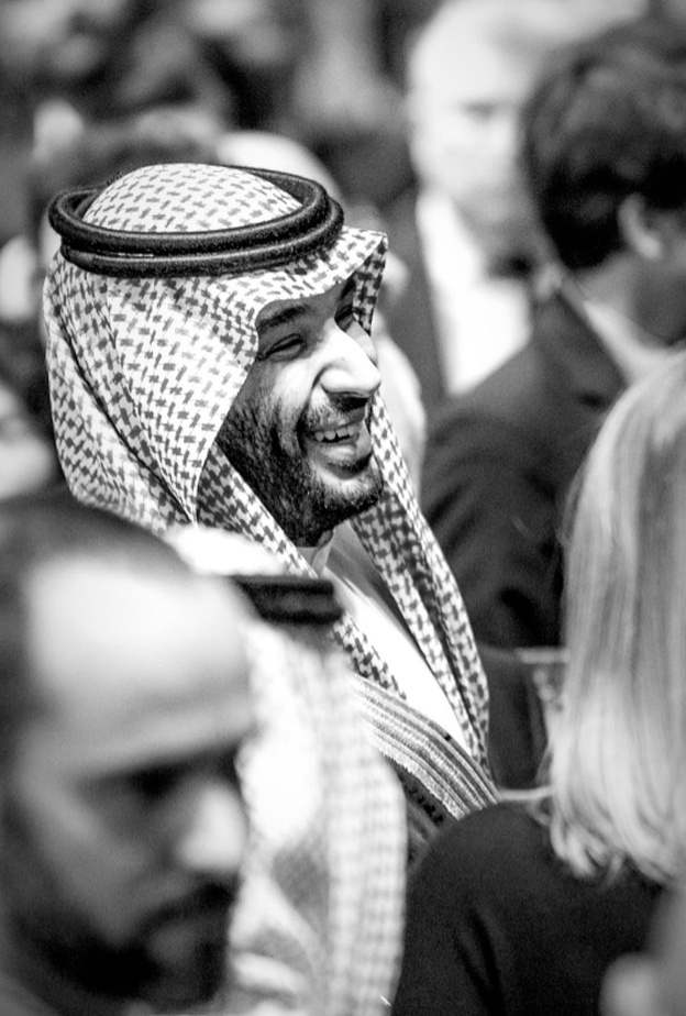 سمو ولي العهد في مقر حفل استقبال المملكة لترشح الرياض لاستضافة إكسبو 2030