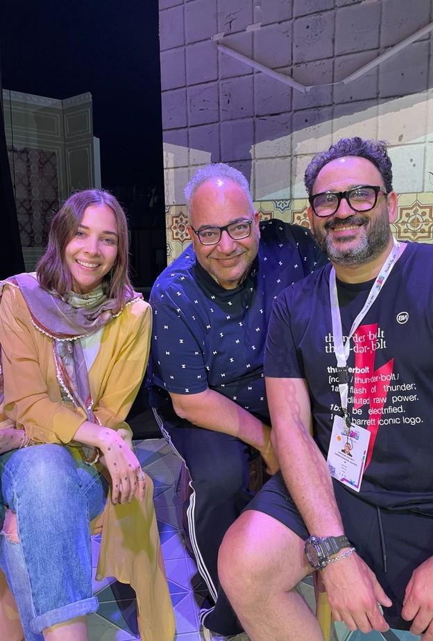 تفاصيل مشاركة فاطمة البنوي مع أكرم حسني في فيلم "العميل صفر"..بالصور