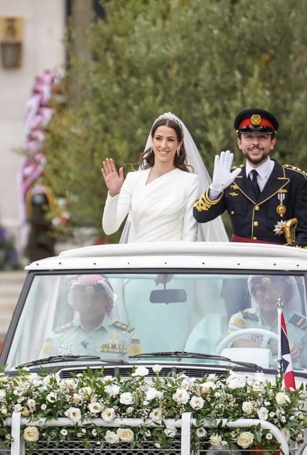 حفل زفاف الأمير الحسين و الأميرة رجوة