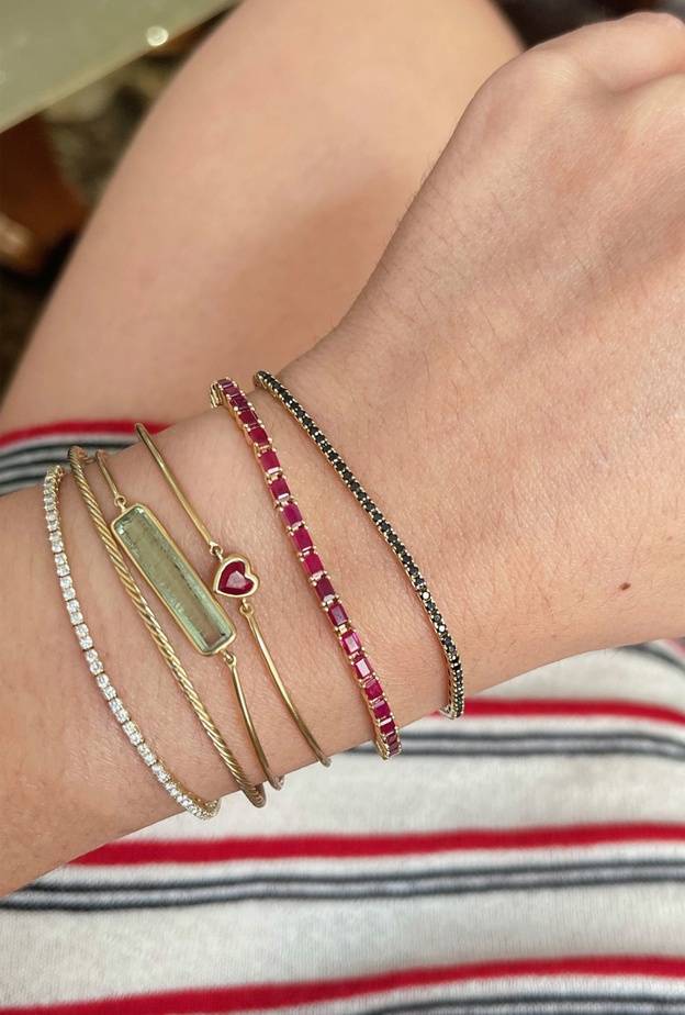 أجمل مجوهرات ياقوت أحمر ناعمة لهدايا مولودات يوليو