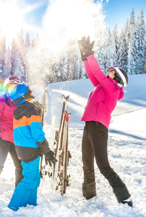 أفضل الوجهات السياحية للتزلج للعائلات