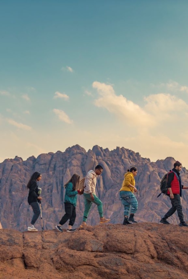 أبرز 5 مسارات لممارسة رياضة "الهايكنج" في المملكة