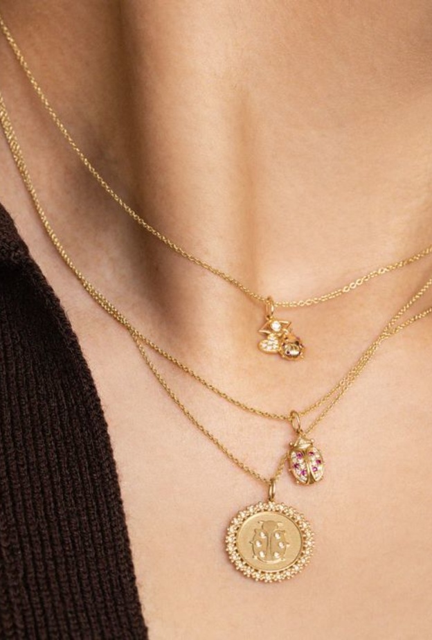 قلادة من سيدني إيفان Sydney Evan 