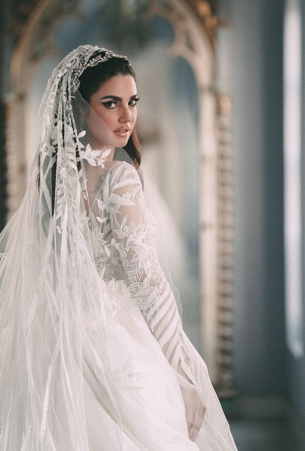 مجوهرات درة في حفل زفافها