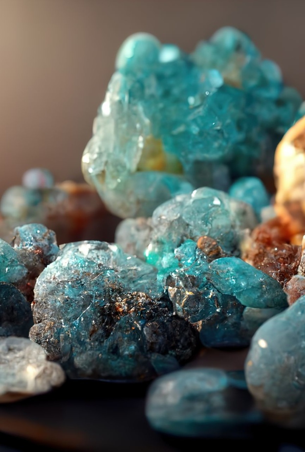 يتخطى عدد المعادن الفلورية الـ500