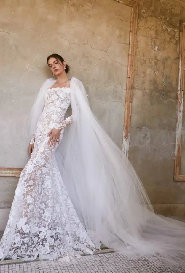 فساتين زفاف رومانسية للعروس الحالمة من مجموعات ٢٠٢٤