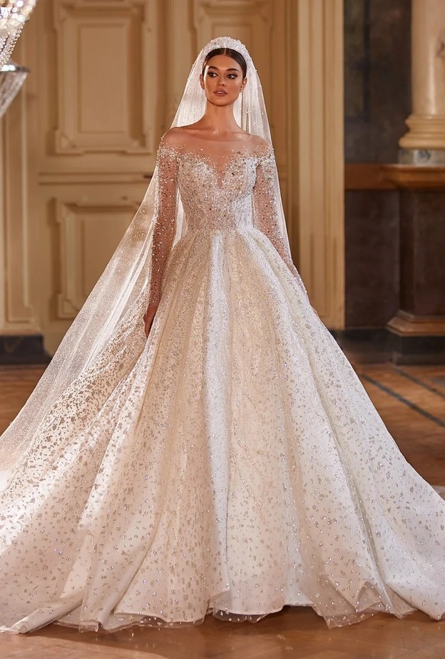 اختاري فستان زفاف لا تبطل موضته