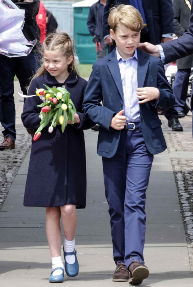 الأمير جورج والأميرة تشارلوت